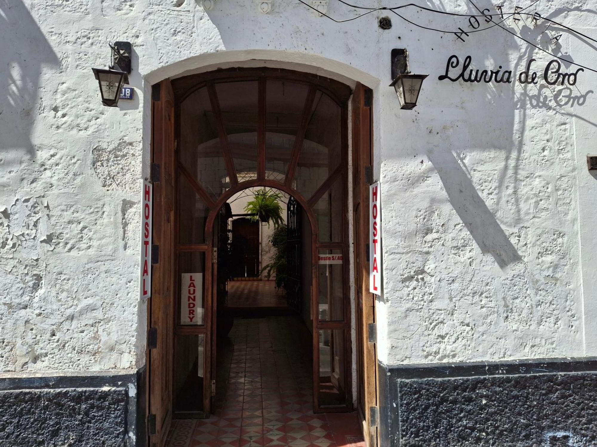 Hostal Lluvia De Oro Arequipa Exterior foto